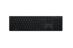 Klaviatūra Lenovo Professional Wireless Rechargeable Keyboard 4Y41K04074 Lithuanian, Scissors switch keys, Grey