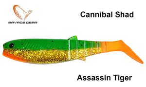 Guminukas Savage Gear Cannibal Assassin Tiger 15 cm