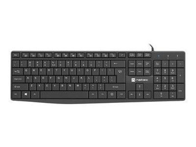 Keyboard Nautilus US slim black