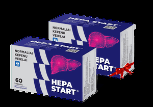 HEPA START®  Komplektas 60+60 kapsulių