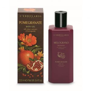 L'Erbolario Pomegranate Shower Gel Granatų aromato dušo gelis, 250ml