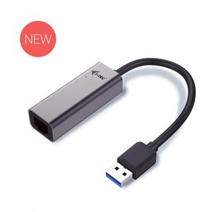 i-tec USB 3.0 Metal Gigabit Ethernet Adapteris 1x USB 3.0 to RJ-45 LED