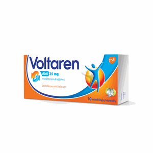 Voltaren Akti 25 mg minkštosios kapsulės N10