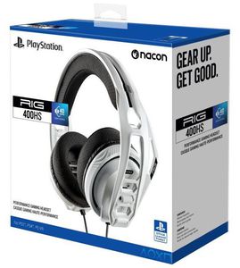 RIG 400HS Wired Gaming Headset (White) | PS5/PS4/PSVR