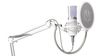 Endorfy Solum Streaming Onyx White Condenser Microphone + Stand | USB