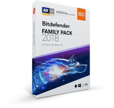 Bitdefender Family Pack 1 metams licencija iki 15 vietų