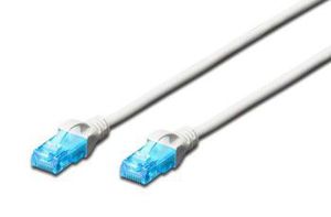 DIGITUS DK-1512-010/WH Premium CAT 5e UTP patch cable 1.0m color white
