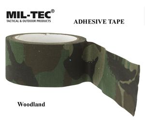 Lipni juosta Mil-tec woodland camo .