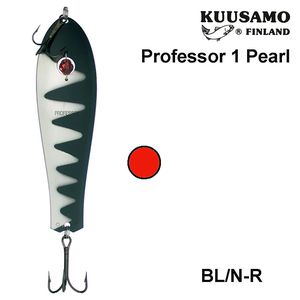 Blizgės Kuusamo Professor 1 Pearl 115 mm BL/N-R 27 g