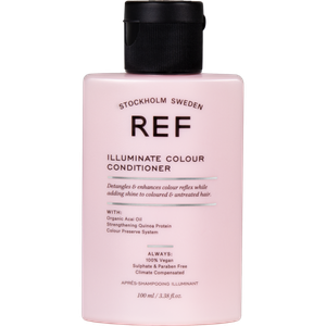 REF Illuminate Colour Conditioner Žvilgesio suteikiantis kondicionierius dažytiems plaukams, 100ml
