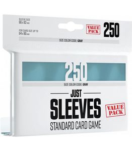 Just Sleeves – Value Pack Clear (250 Sleeves)