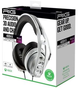 RIG 400HX Wired Gaming Headset (White) | XBOX