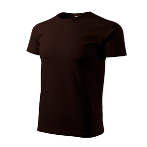 Vyriški Marškinėliai MALFINI Basic, Coffee 160g/m2
