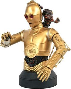 Star Wars Episode IX C-3PO And Babu Frik statula | 15 cm