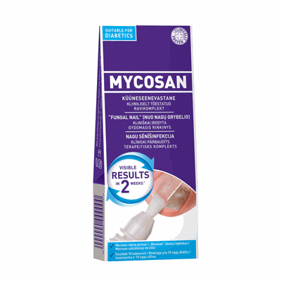 MYCOSAN 5 ml + 10 dildžių nagams N1