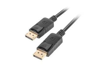 LANBERG DisplayPort M/M cable 0.5m 4K black