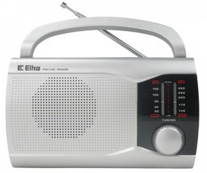 EWA Silver Radio 