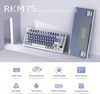 Royal Kludge RK M75 RGB Ocean Blue wireless keyboard | 75%, Hot-swap, Silver switches, US