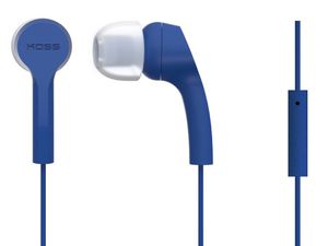 Ausinės Koss Headphones KEB9iB In-ear, 3.5mm (1/8 inch), Microphone, Blue,