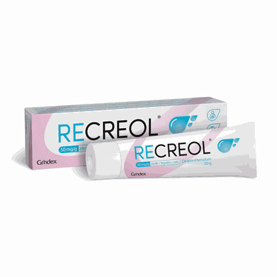 Recreol 50 mg/g tepalas 50 g