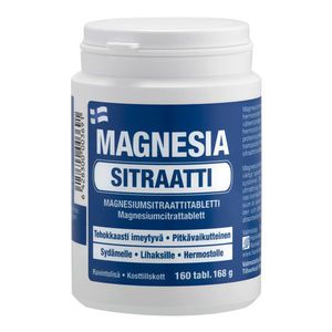 Hankintatukku Magnesia Sitraatti kramtomosios tabletės, N160
