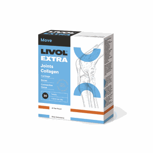 LIVOL EXTRA Joints Collagen tabletės N30