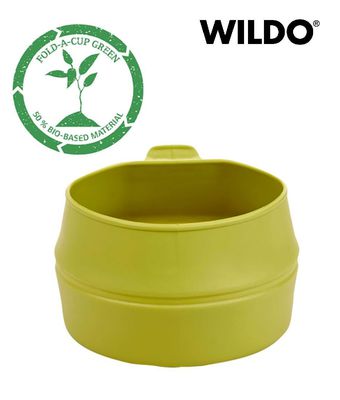 Švediškas sulankstomas puodukas WILDO Fold-a-cup 200ml Lime BLT 