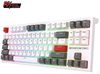 Royal Kludge RK R87 RGB white wired keyboard | 80%, Hot-swap, Blue switches, US