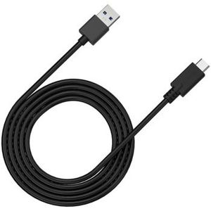 CANYON UC-4 Type C USB 3.0 standard cable, Power  and  Data output, 5V 3A 15W, OD 4.5mm, PVC Jacket, 1.5m, black, 0.039kg