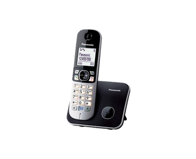 Panasonic KX-TG6811FXB Cordless phone, Silver Black