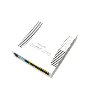 Komutatorius MikroTik Cloud Router Switch RB260GSP 1000 Mbit/s, Ethernet LAN (RJ-45) ports 5, Desktop