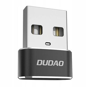 Adaptér Dudao L16AC USB-C na USB (černý)