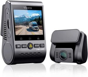 Viofo A129 PRO Ultra 4K raiškos (3840x2160@30fps) dviejų kanalų automobilinis vaizdo registratorius su 2" LCD ekranu | Dviejų kanalų WiFi | Kortelių palaikymas iki 256GB | 130° peržiūra