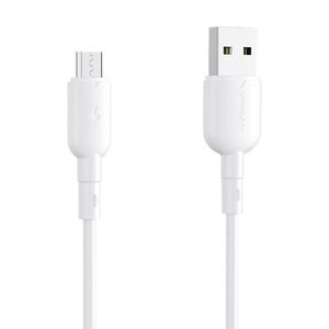 USB to Micro USB cable Vipfan Colorful X11, 3A, 1m (white)