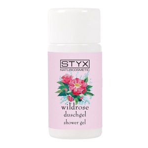 STYX Wild Rose Shower Gel Laukinių rožių dušo gelis, 30ml