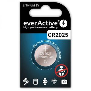 Baterija everActive CR2025