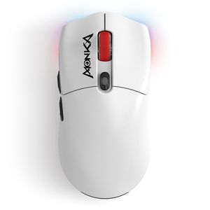 Marvo Guru G995W white wireless mouse | 26000 DPI