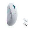 Keychron M3 RGB white wireless mouse | 26000 DPI | 1000 Hz