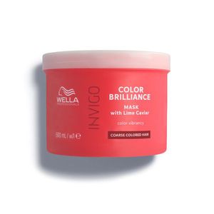 Wella Professionals INVIGO Color Brilliance Mask For Coarse Hair Kaukė dažytiems, storiems plaukams, 500ml