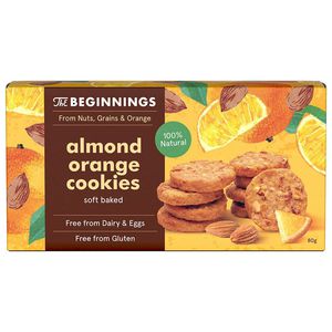 Migdolų sausainiai su apelsinais