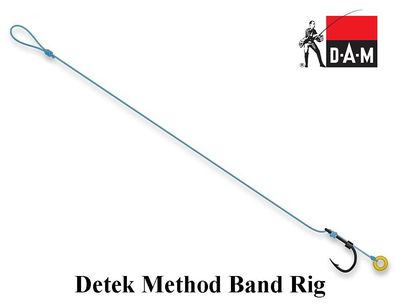 Kabliukai su pavadėliu DAM Detek Method Band Rig 16