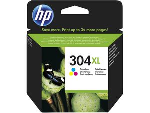  HP 304XL Tri-color trij&#x173; spalv&#x173; ra&#x161;alo kaset&#x117; 