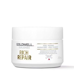 Goldwell Dualsenses Rich Repair 60sec Treatment Intensyvi atkuriamoji kaukė, 200ml