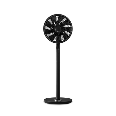 Ventiliatorius su stovu Duux Fan Whisper Flex Ultimate Stand Fan, Number of speeds 30, 3-32 W, Oscillation, Diameter 34 cm, Black