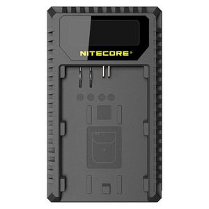 Nitecore UCN1 Lader voor Canon LP E6(N) + LP E8 met indicator + USB