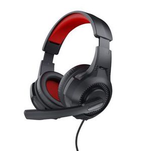 Trust over-ear gaming headset with fold away microphone and adjustable headband