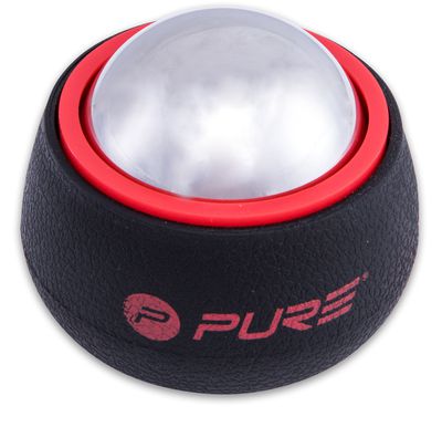 Šaldymo kamuolys Pure2Improve Cold Ball Roller Black/Red/Silver
