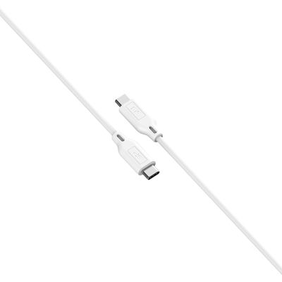 Silicon Power cable USB-C - USB-C LK15CC 1m, white
