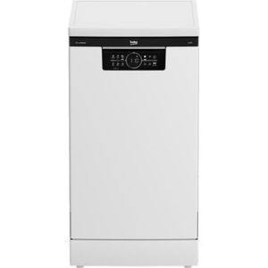 BEKO Free standing Dishwasher BDFS26120WQ, Energy class E,  Width 45 cm, 6 programs, Inverter motor, Third drawer, White
