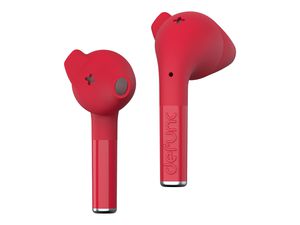 Defunc True Talk Earbuds, In-Ear, Wireless, Red
